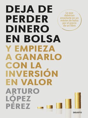 cover image of Deja de perder dinero en bolsa